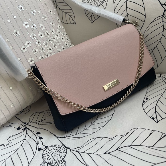 Kate Spade Greer Laurel Way Crossbody Handbag Clutch Pumice WKRU4092 - Picture 1 of 7